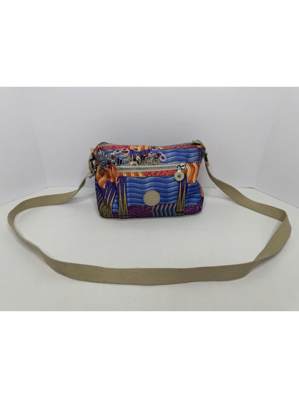 Kipling Keefe Multi Color Lightweight Adjustable Crossbody Bag P63